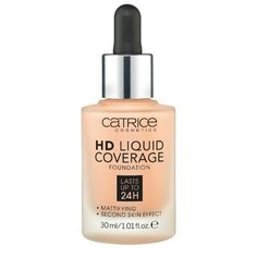 CATRICE Тональный крем HD Liquid Coverage Foundation, 30 мл, оттенок: 030 Sand Beige