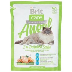 Корм для пожилых кошек Brit Care Angel с курицей 400 г Brit*