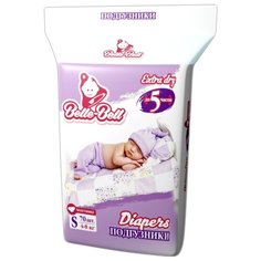 Belle-Bell подгузники Extra dry S (4-8 кг) 70 шт.