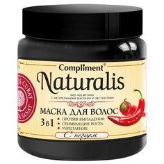 Compliment Naturalis Маска для волос 3 в 1 с перцем, 500 мл
