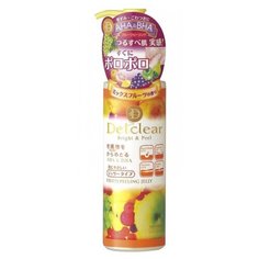 Meishoku пилинг-гель для лица Detclear Fruits peeling jelly с AHA и BHA и эффектом сильного скатывания 180 мл