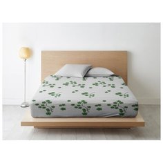 Простыня Ночь Нежна Зиг-заг удачи 180 х 200 см зеленый