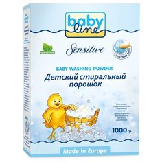 Стиральный порошок BabyLine Детский Sensitive 1 кг картонная пачка