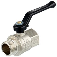 Кран шаровый Bugatti New Jersey 915 муфтовый (ВР/НР), латунь Ду 20 (3/4")