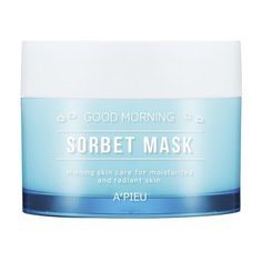APIEU Маска-сорбет для лица Good Morning Sorbet Mask, 105 мл