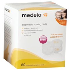 Medela Одноразовые прокладки для бюстгальтера 60 шт.