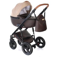 Универсальная коляска everflo Soft (2 в 1) chocolate