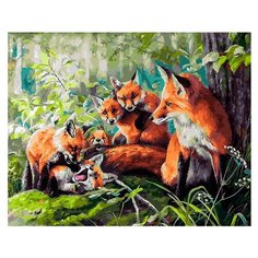 Белоснежка Картина по номерам "Кутерьма" 40х50 см (221-AB)