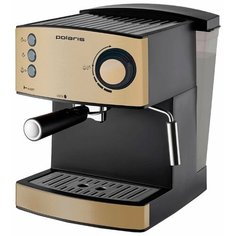 Кофеварка рожковая Polaris PCM 1527E Adore Crema бежевый/черный