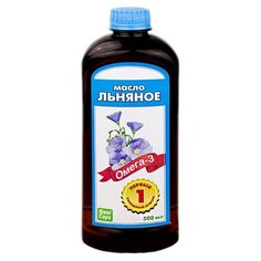 RealCaps Масло льняное 0.5 л