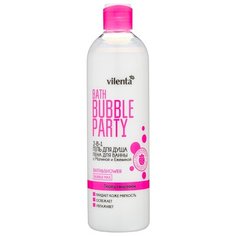 Гель-пена для ванны и душа Vilenta Bath bubble party Перед свиданием, 400 мл