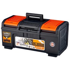Ящик с органайзером BLOCKER Boombox BR3941 48x26.8x23.6 см 19 черный/оранжевый