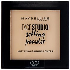 Maybelline Face Studio пудра компактная Setting Powder матирующая фиксирующая 009 ivory