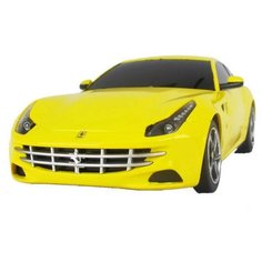 Легковой автомобиль Rastar Ferrari FF (46700) 1:24 19 см желтый