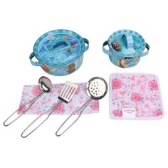 Набор посуды Hengjiang Art Ceramics Factory Прекрасная принцесса DSN0201-003 голубой/розовый