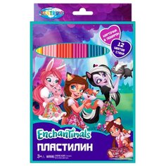 Пластилин CENTRUM Enchantimals 12 цветов (88617)