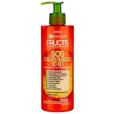 GARNIER Комплексный несмываемый уход Fructis SOS Спасатель волос 10 в 1, 400 мл