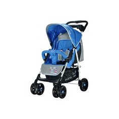 Прогулочная коляска everflo E-230 Capitan голубой/серый