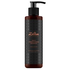Zeitun Шампунь для волос и бороды укрепляющий стимулирующий с имбирем и черным тмином, 250 мл Зейтун