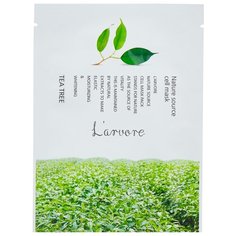 Larvore Тканевая маска Nature Source Cell Mask с экстрактом чайного дерева, 25 г L’Arvore