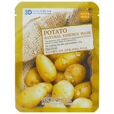 Foodaholic Тканевая 3D маска с натуральным экстрактом картофеля, 23 г