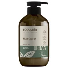 Мыло жидкое ECOLATIER Базилик и жожоба, 400 мл