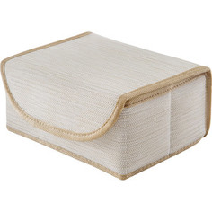 Коробка для хранения с крышкой Casy Home Bo-053 бежевая