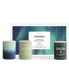Набор из 3 ароматических свечей SKANDINAVISK Norden mini по 55 г