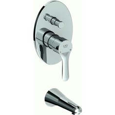 Смеситель для душа GPD Felis с изливом, хром (MAB75)