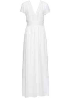 Макси-платье с кружевом Bonprix