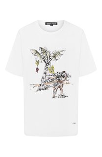 Хлопковая футболка Markus Lupfer