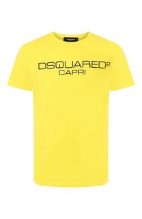 Хлопковая футболка Dsquared2