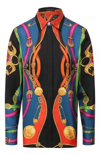 Шелковая рубашка Versace