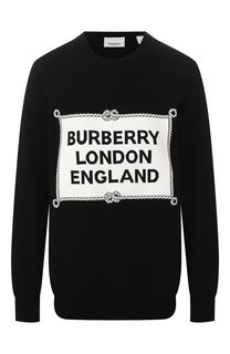 Шерстяной свитшот Burberry