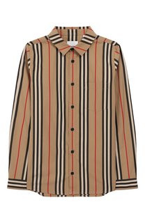 Хлопковая рубашка Burberry