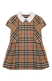 Хлопковое платье Burberry