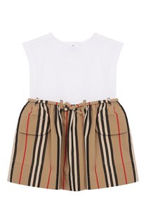 Хлопковое платье Burberry