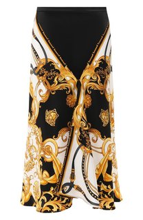 Шелковая юбка Versace
