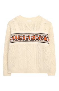Шерстяной пуловер Burberry