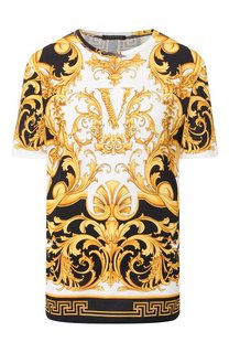 Хлопковая футболка Versace