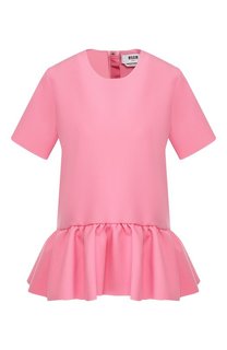 Топ с оборкой MSGM