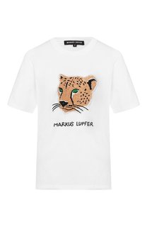 Хлопковая футболка Markus Lupfer
