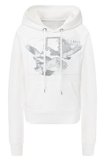 Хлопковое худи Helmut Lang