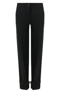Брюки из смеси хлопка и льна Helmut Lang