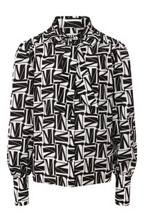 Блузка с принтом MSGM