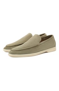 Замшевые лоферы Summer Walk Loro Piana