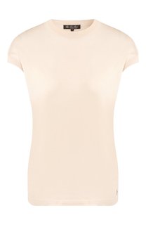 Топ из смеси шелка и хлопка Loro Piana