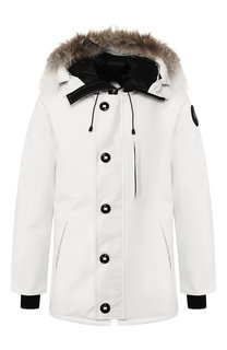 Пуховая парка Chateau с меховой отделкой Canada Goose