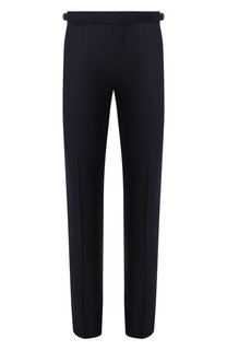 Брюки из смеси шерсти и льна Ermenegildo Zegna