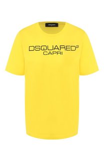 Хлопковая футболка Dsquared2